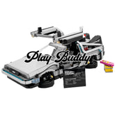 Back To The Future Time Machine DMC DeLorean 1872PCS (10300) Building Blocks DMC DeLorean / 1872 Pieces Building Blocks